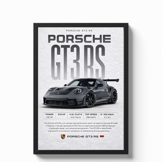 Poster voiture A2 (42 x 59,4 cm)