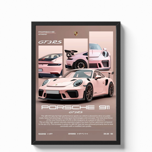 PORSCHE 911 GT3RS PINK
