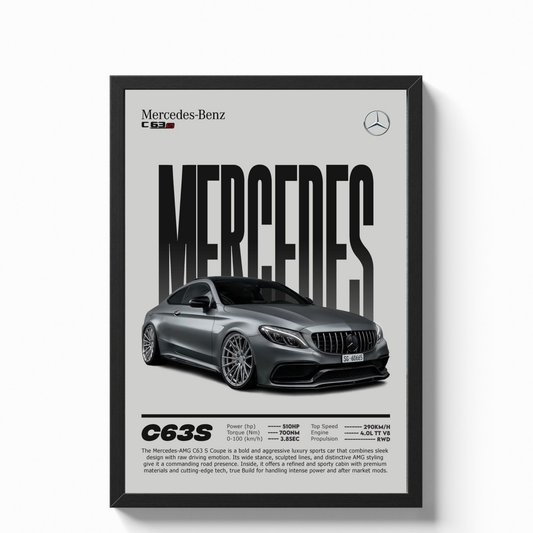 MERCEDES C63S